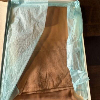 Stockin Girl French Vintage Stockings Thigh High Beige Size 10xl 2 Pair New